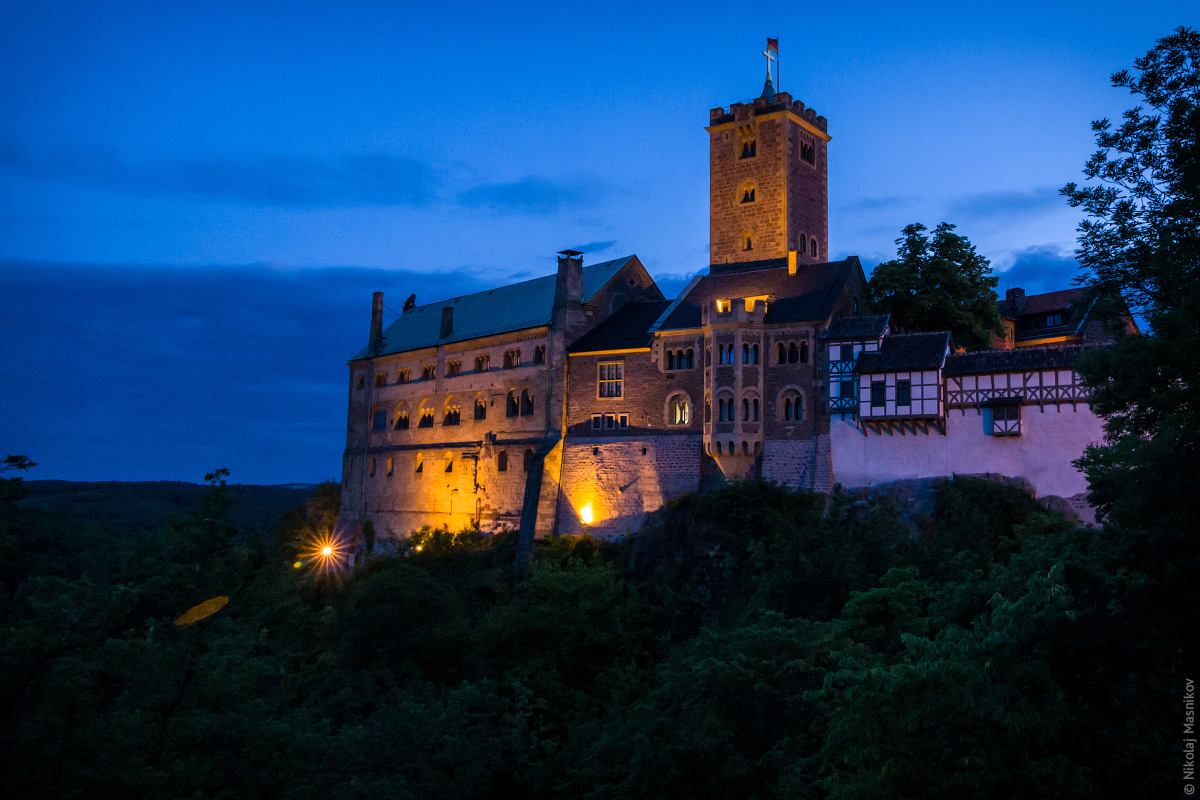 Крепость Вартбург