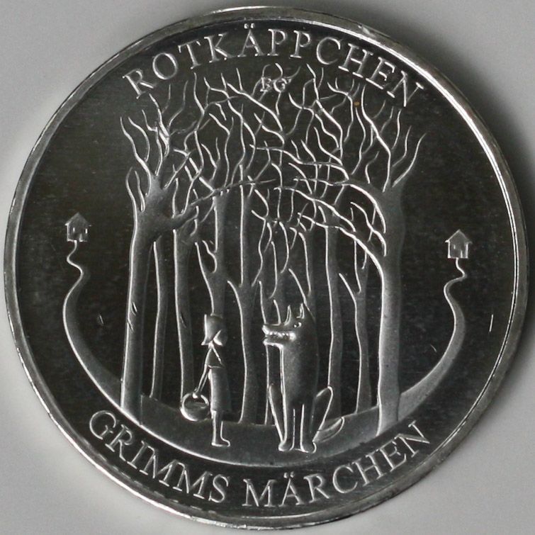 Коллекционная монета достоинством в 20 евро. Фото: Википедия