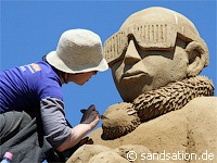Sandsation 2010 — фестиваль песчаных скульптур