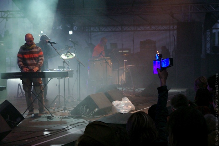 «Запрещённые барабанщики» на концерте «Ночь русского рока 2010»