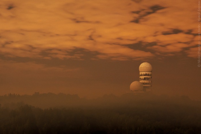 Бывшая американская радарная станция на Чёртовой горе (Teufelsberg)